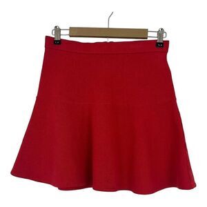 Madewell Womens Size 4 Red Wavelength Mini Skirt